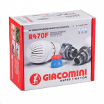 Комплект термостатический с увеличенным проходом 3/4" - угловой GIACOMINI R470F-KV R470FX054