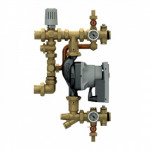 Смесительный узел 1" с нас. с част. рег. GIACOMINI R557RM-1