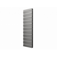 Радиатор вертикальный Royal Thermo PianoForte Tower Silver Satin - 22 секции